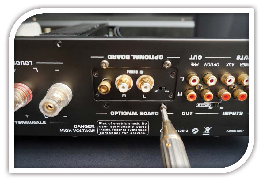 EX PHONO Installation