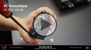 Video installation carte DAC